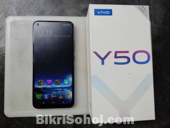 Vivo Y50 8/128 GB Full Box